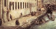 Rio dei Mendicanti (detail) s Canaletto
