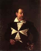 Portrait of Alof de Wignacourt fg Caravaggio