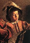The Calling of Saint Matthew (detail) fdgf Caravaggio