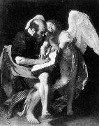 St Matthew and the Angel f Caravaggio