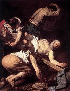 The Crucifixion of Saint Peter  fd Caravaggio