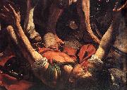 The Conversion on the Way to Damascus (detail) Caravaggio