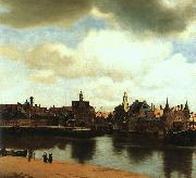 View of Delft JanVermeer