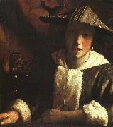 Young Girl with a Flute JanVermeer