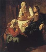 Christ in Maria and Marta JanVermeer