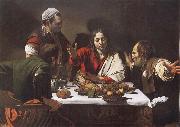Supper of Aaimasi Caravaggio