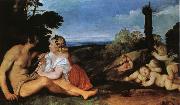 THe Three ages of Man  Titian