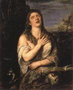 The Penitent Magdalen  Titian