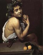 Self-Portrait as Bacchus Caravaggio