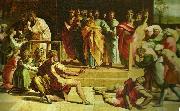the death of ananias Raphael