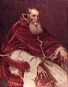 Portrat Paul III.  Titian