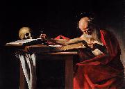 Saint Jerome Writing Caravaggio