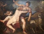 Venus and Adonis  Titian