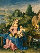 Virgin and Child in a Landscape Anonymous