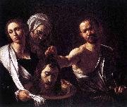Salome with the Head of John the Baptist Caravaggio