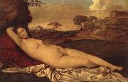 The goddess becomes a woman  Titian