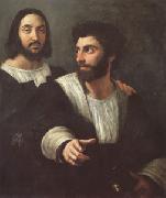 Portrait of the Artist with a Friend (mk05) Raphael