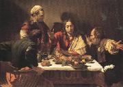 Supper at Emmans (mk33) Caravaggio