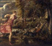 The Death of Actaeon (mk25)  Titian