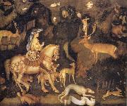 The Vision of St Eustace PISANELLO
