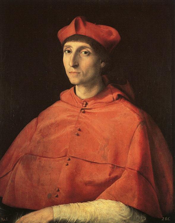 Raphael Portrait of a Cardinal