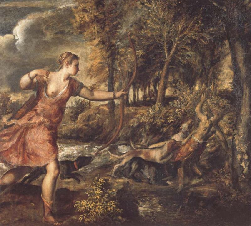 Titian The Death of Actaeon