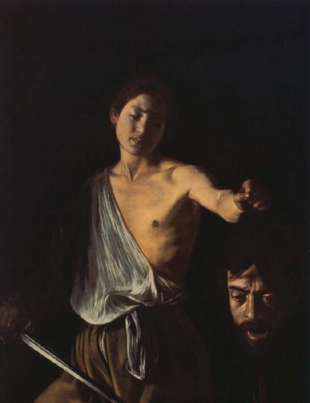 Caravaggio Portable head David Goliath