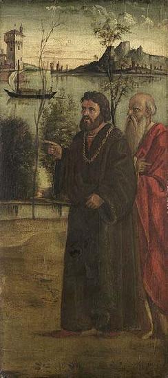 Anonymous Two Men in a Landscape