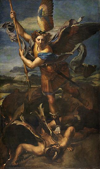 Raphael Michael Vanquishing Satan