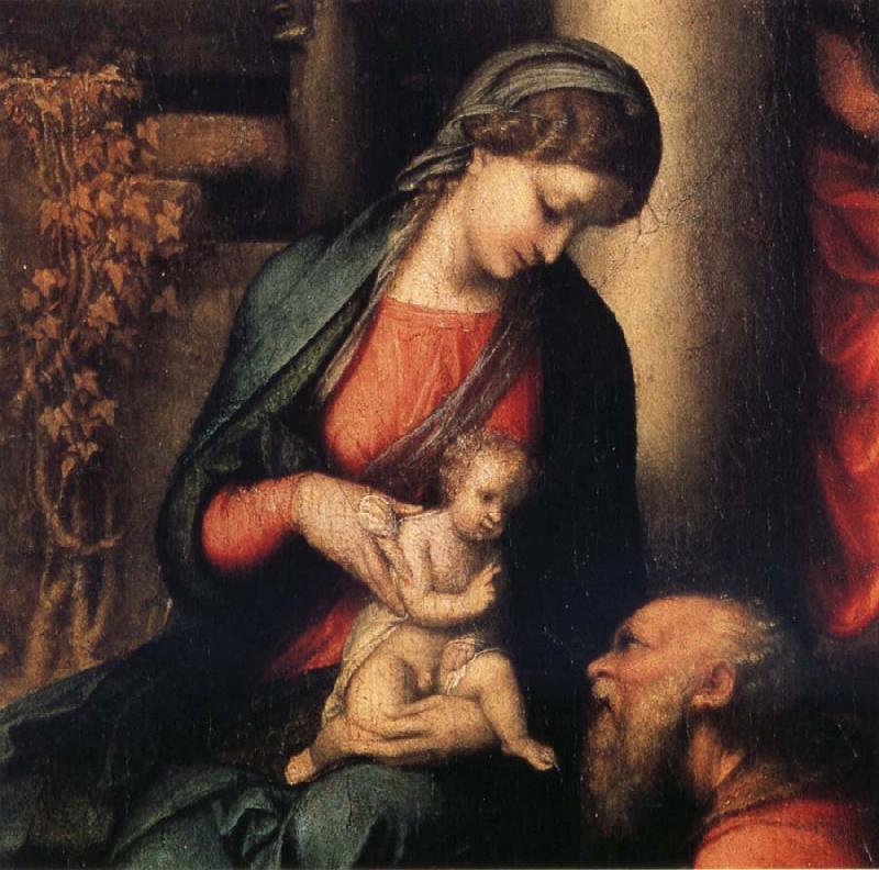 Correggio Details of Adoration of the Magi