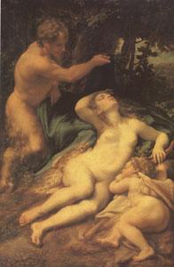 Correggio Venus,Satyr and Cupid (mk05)