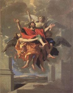 Poussin Ecstasy of ST Paul (mk05)