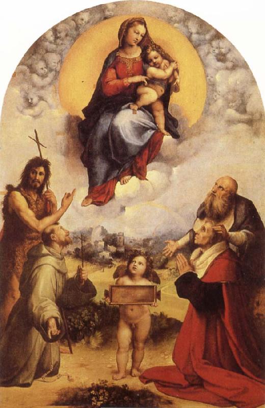 Raphael Madonna di Foligno